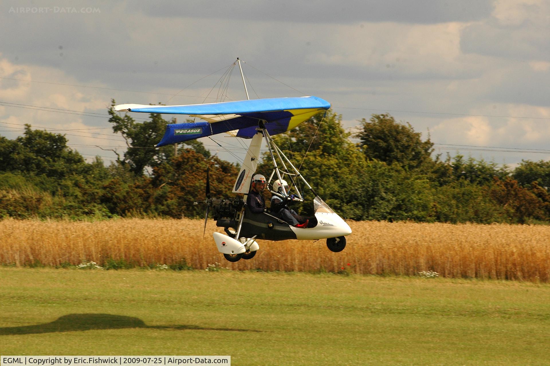 Damyns Hall Aerodrome Airport, Upminster, England United Kingdom (EGML) - Unidentified Pegasus Quantum at Damys Hall Airfield