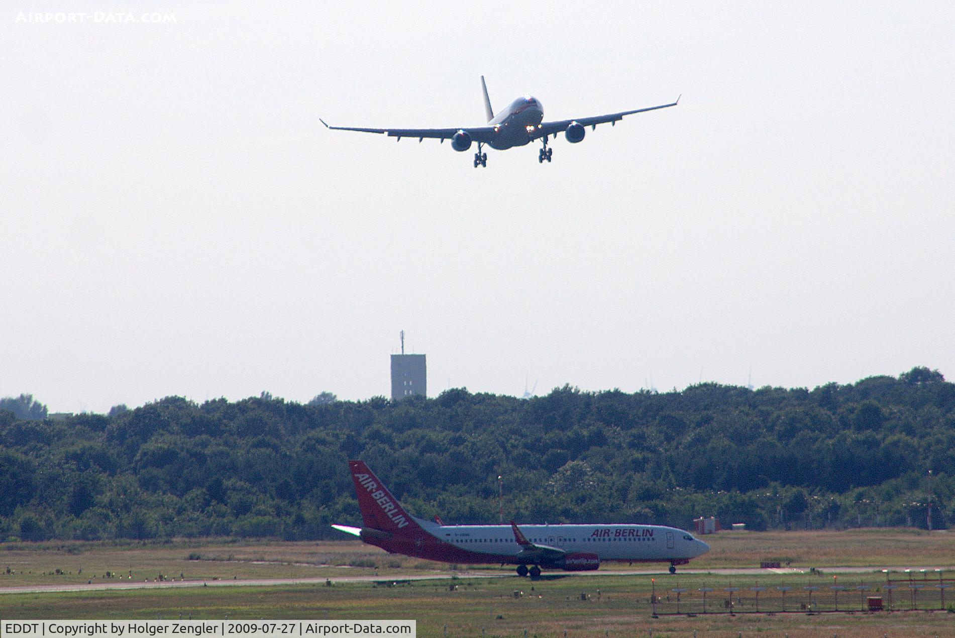 Tegel International Airport (closing in 2011), Berlin Germany (EDDT) - The visitor from Beijing is coming!!!
