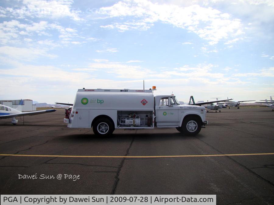 Page Municipal Airport (PGA) - fuel