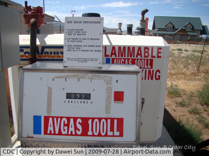 Cedar City Regional Airport (CDC) - refuel 