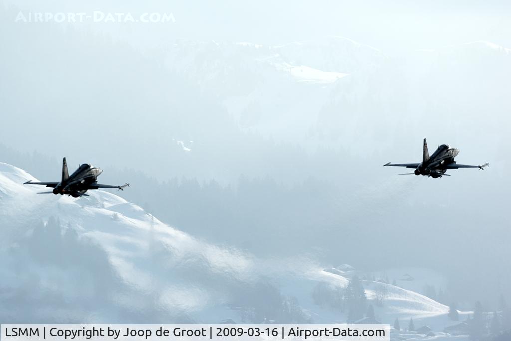 LSMM Airport - winter departure