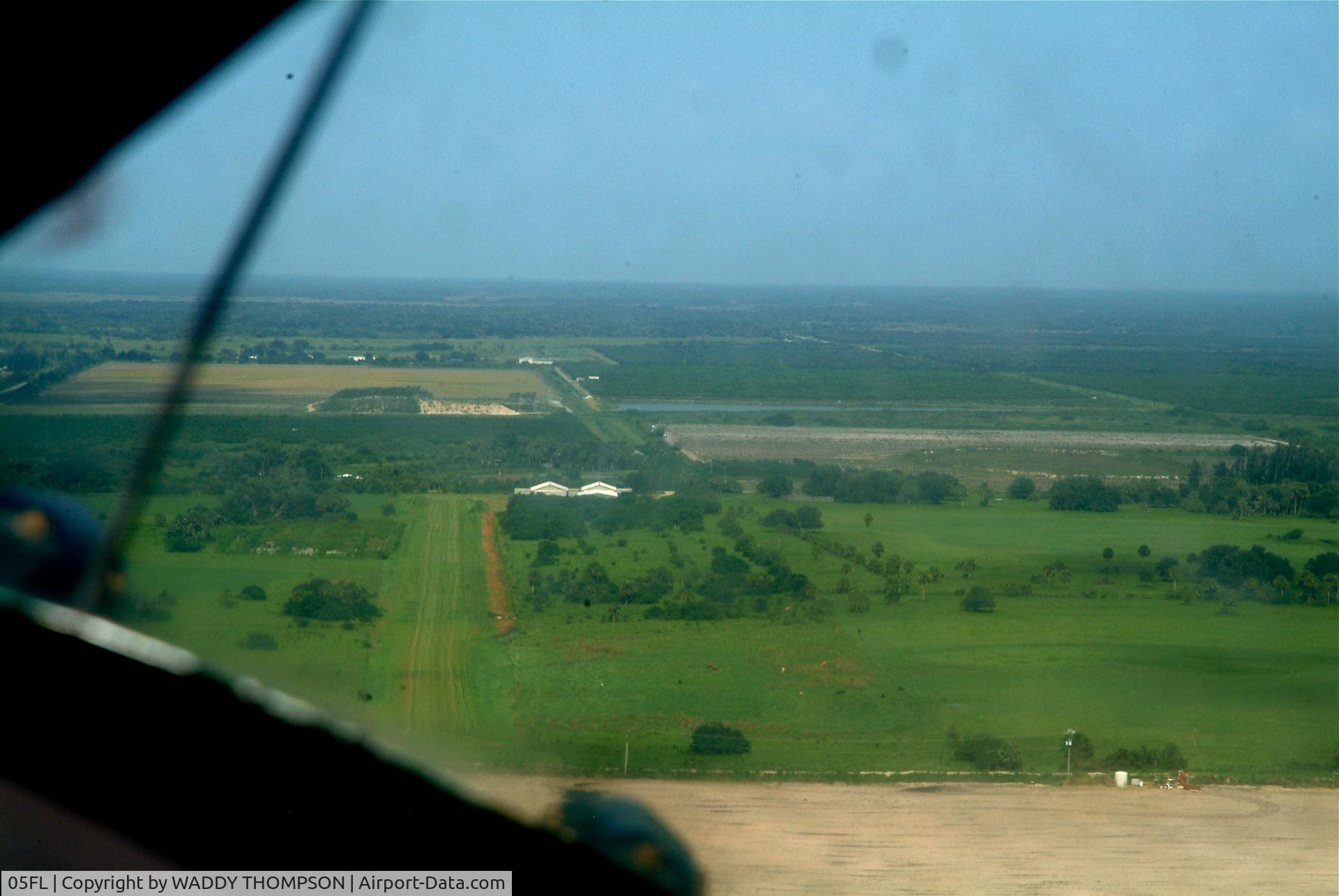 Charlton Strip Airport (05FL) - ON FINAL FOR 09 