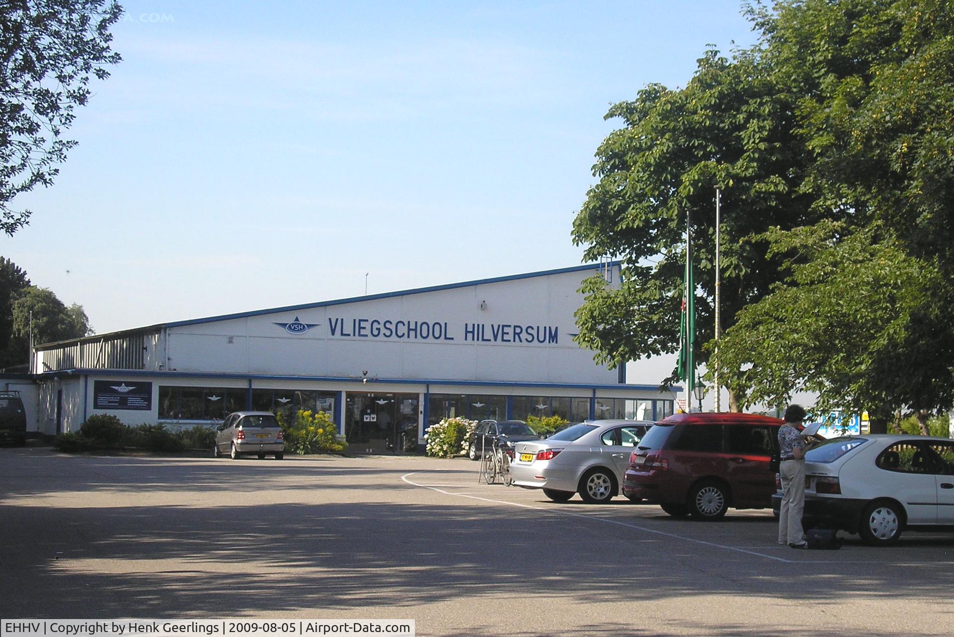Hilversum Airport, Hilversum Netherlands (EHHV) - Hilversum Aerodrome , hangar Flying school
