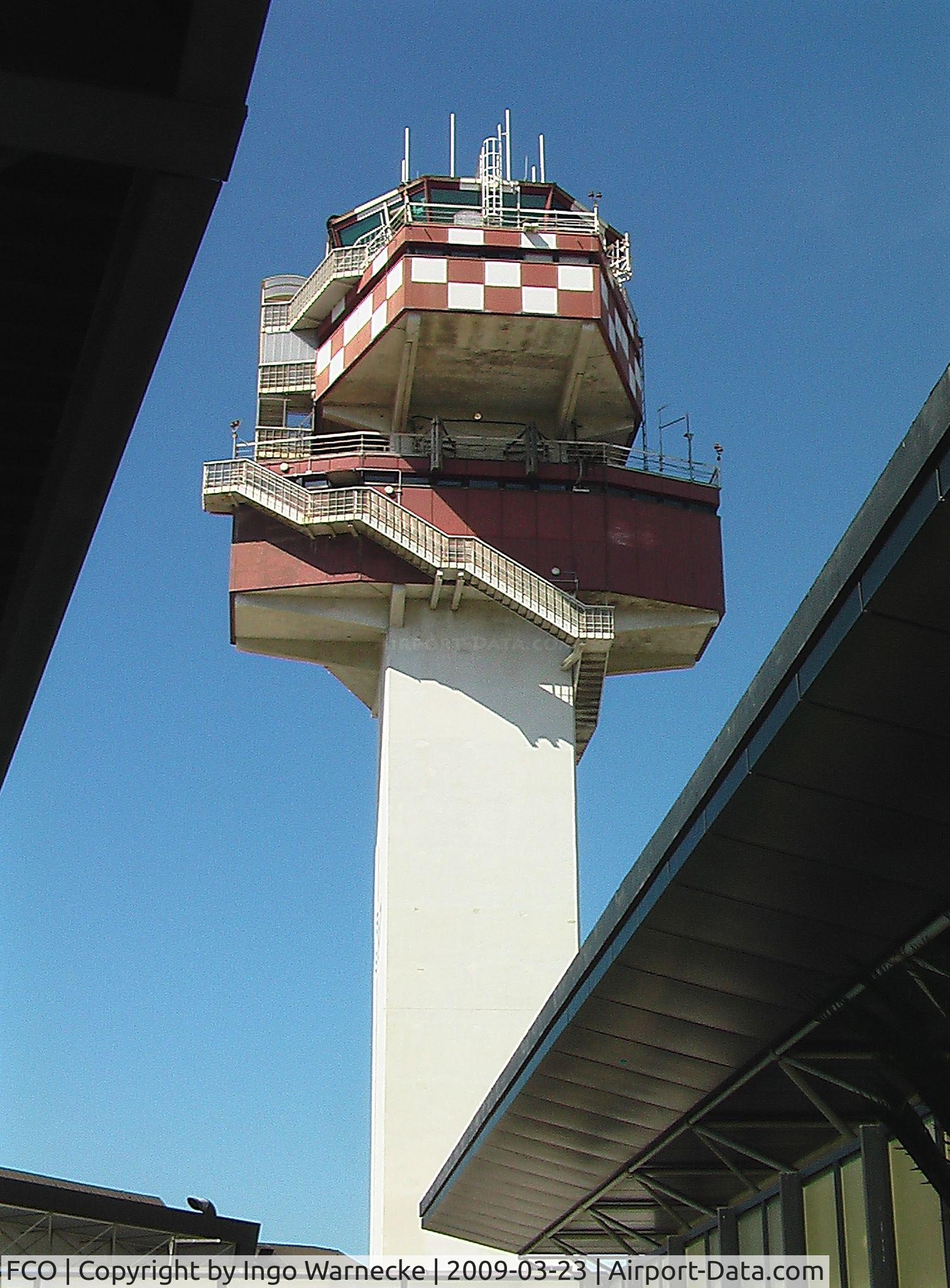 Leonardo Da Vinci International Airport (Fiumicino International Airport), Rome Italy (FCO) - the main tower at Fiumicino / Leonardo da Vinci