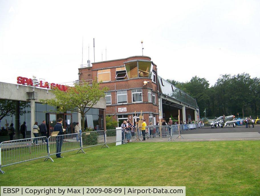 La Sauveniere Airport, Spa Belgium (EBSP) - Airport tower