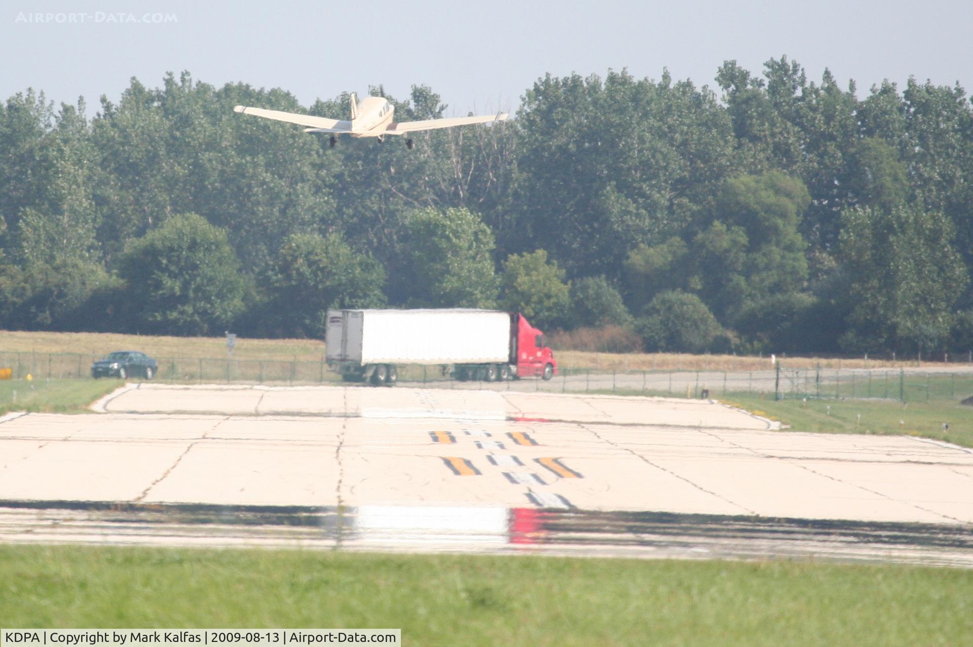 Dupage Airport (DPA) - Piper departing RWY 15 KDPA