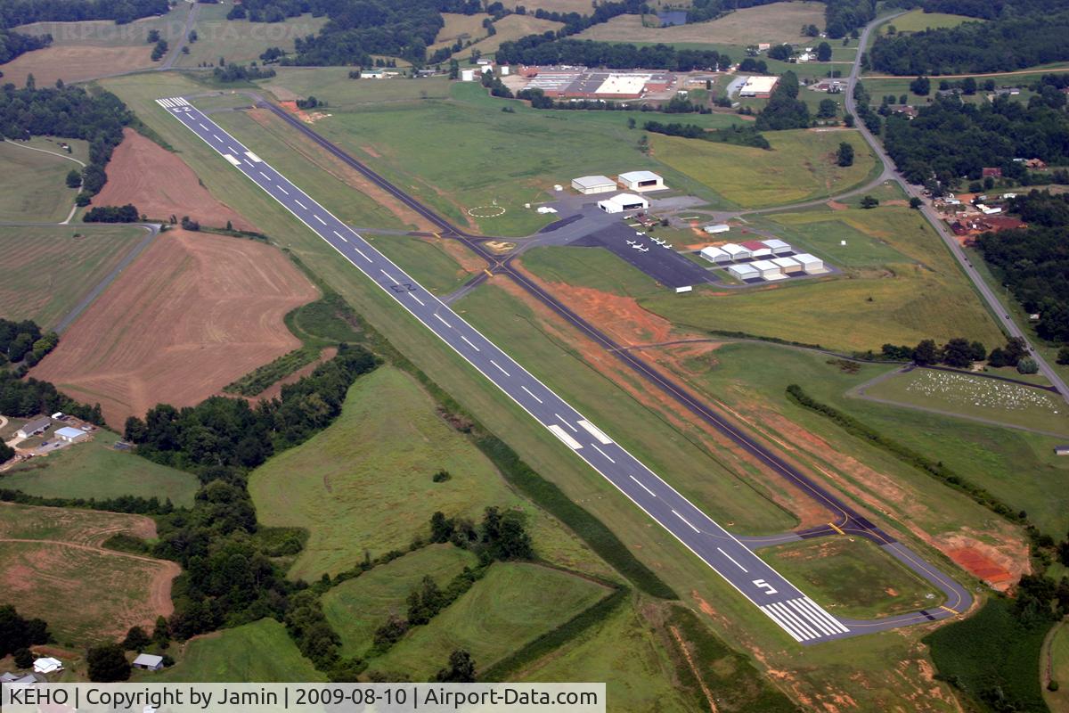 Shelby-cleveland County Regional Airport (EHO) - Shelby-Cleveland County; showing off the new taxiway.
