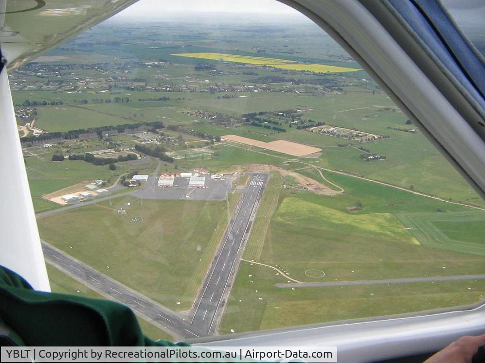 Ballarat Airport, Ballarat, Victoria Australia (YBLT) - Overhead YBLT