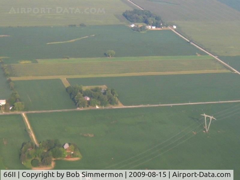 66II Airport - Looking west from 2500'