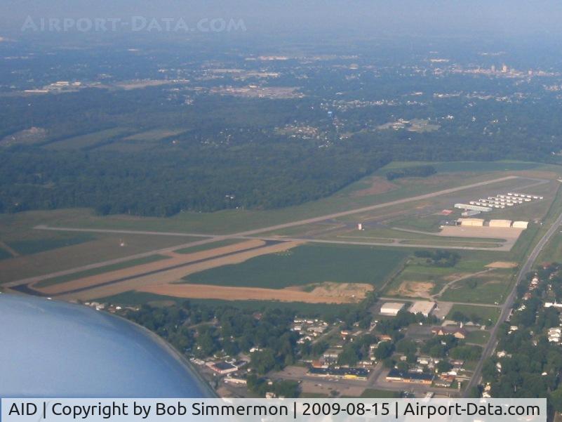 Anderson Muni-darlington Field Airport (AID) - Looking west from 2500'