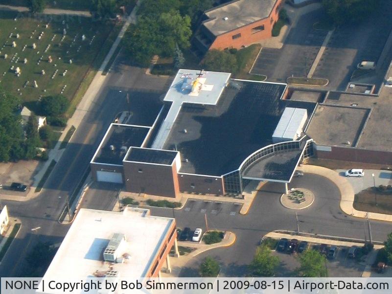 NONE Airport - Unregistered helipad at St. John's - Anderson, IN