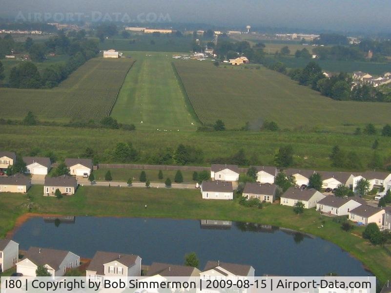 Noblesville Airport (I80) - Final for 27 during the EAA fly-in