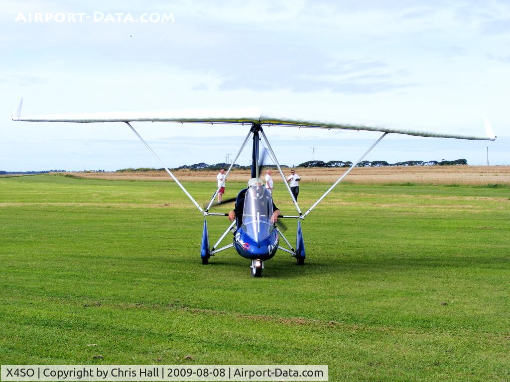 X4SO Airport - Pegasus Quik 912S at the Ince Blundell flyin