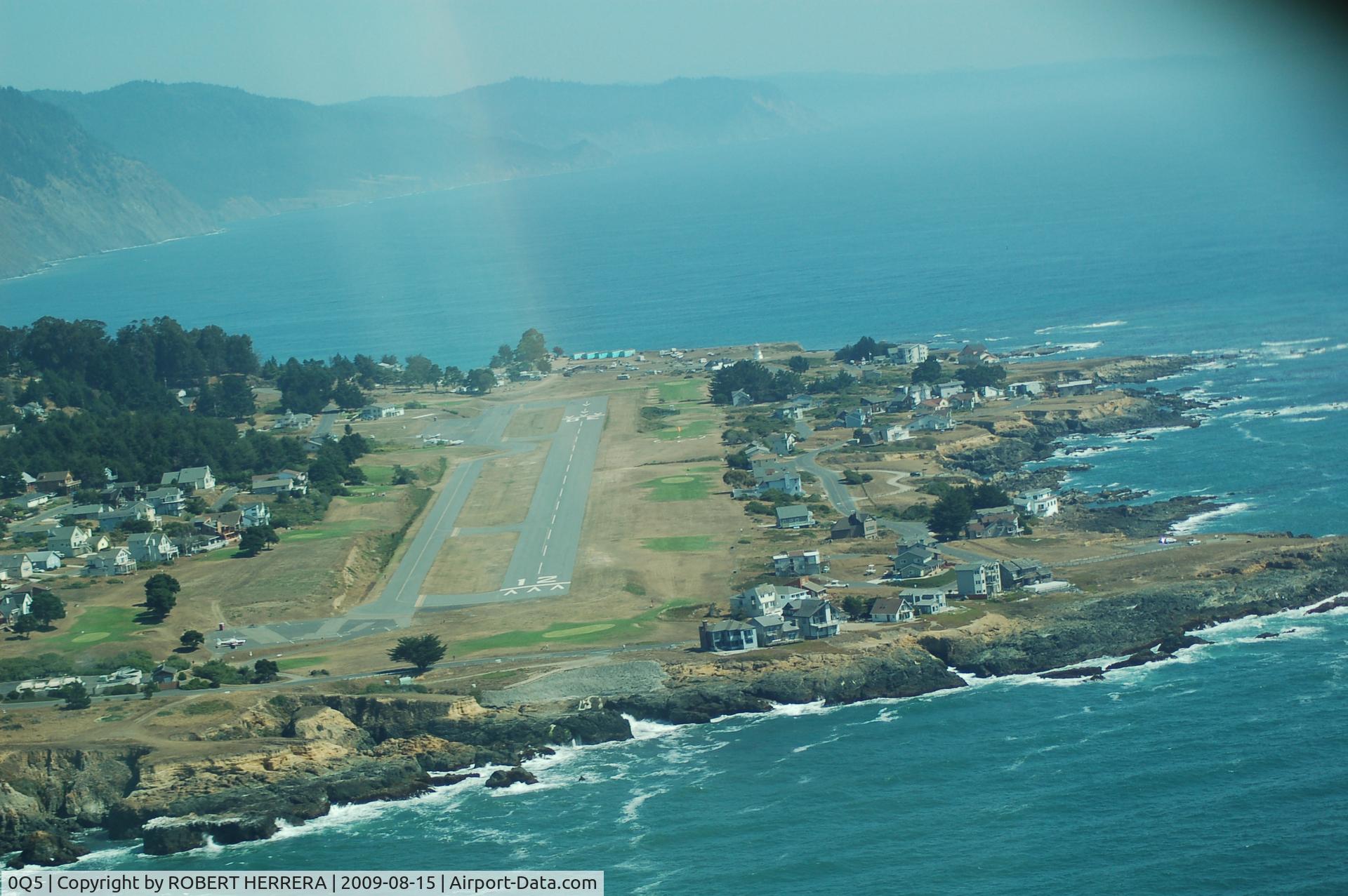 Shelter Cove Airport (0Q5) - Visiting Shelter cove in N1102V