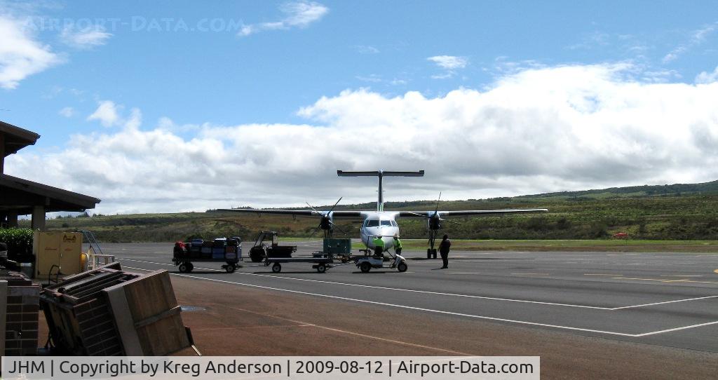 Kapalua Airport (JHM) - The ramp at Kapalua Airport in Lahaina, HI.