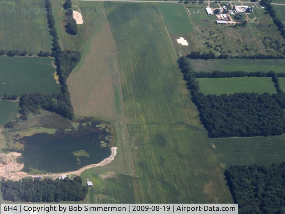 Van Wagnen Airport (6H4) - Looking east from 5500'