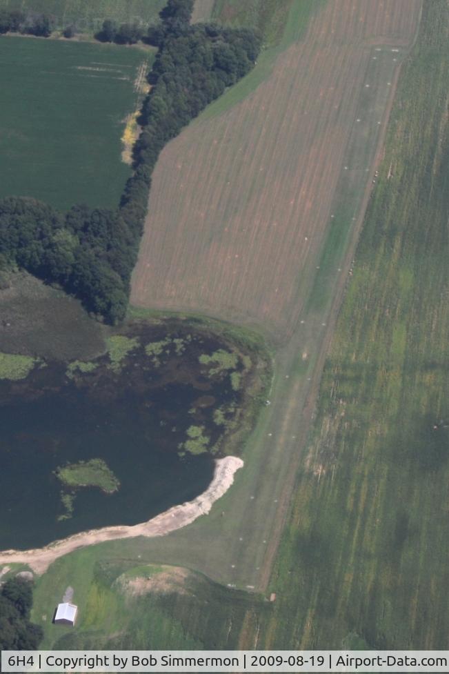 Van Wagnen Airport (6H4) - Looking east from 5500'