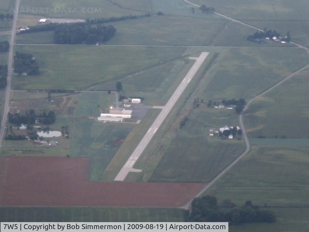 Henry County Airport (7W5) - Looking west from 4500'