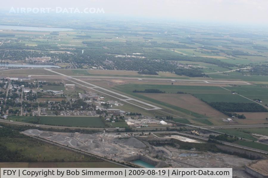 Findlay Airport (FDY) - Looking east