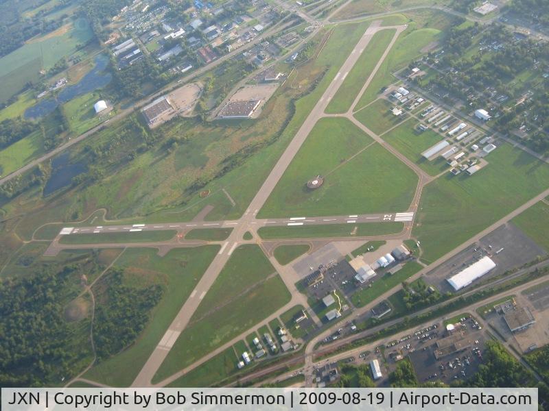 Jackson County-reynolds Field Airport (JXN) - Looking north