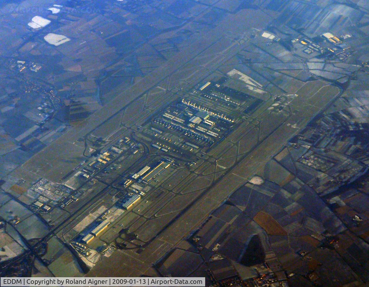 Munich International Airport (Franz Josef Strauß International Airport), Munich Germany (EDDM) - I make this shot on a Lufthansa A321 from Frankfurt to Athen 