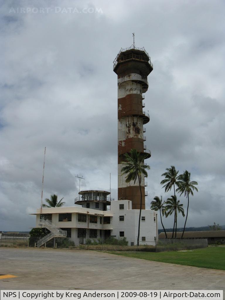 NALF Ford Island Airport, Ford Island, Honolulu, Hawaii United States (NPS) - The rustic control tower that survived the attack on Pearl Harbor, still standing strong today. I heard that in the near future they (Pacific Aviation Museum) will be restoring it.