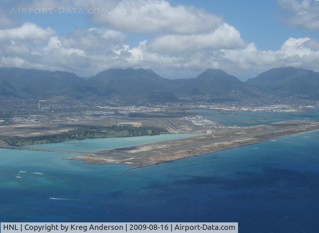 Honolulu International Airport (HNL) - A distant view of HNL