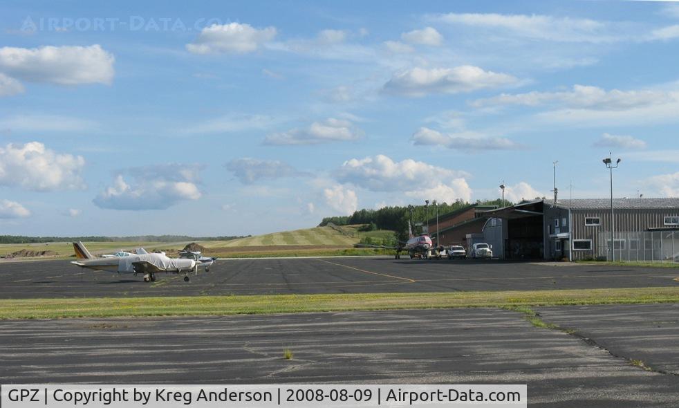 Grand Rapids/itasca Co-gordon Newstrom Fld Airport (GPZ) - A view of the FBO, Airways Aviation Center