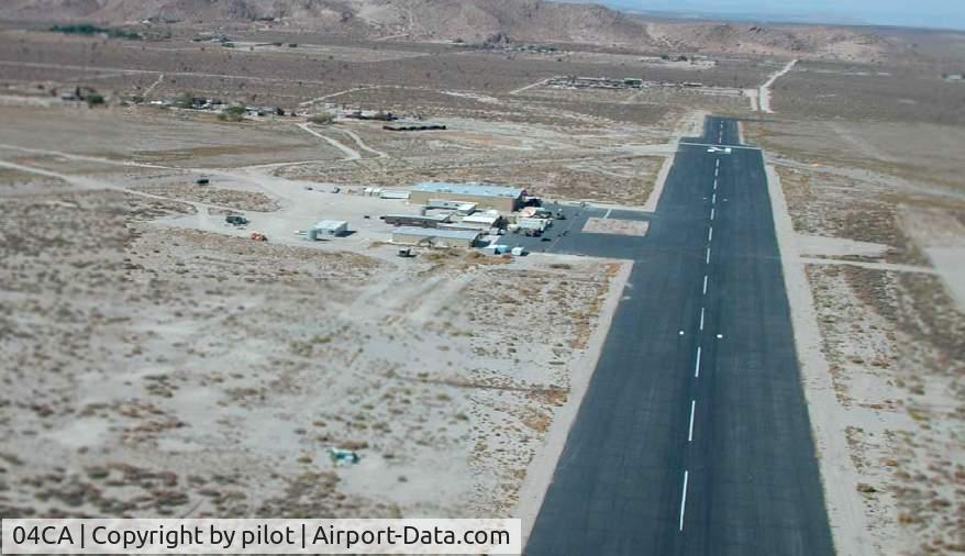 Gray Butte Field Airport (04CA) - east/west runway asphalt