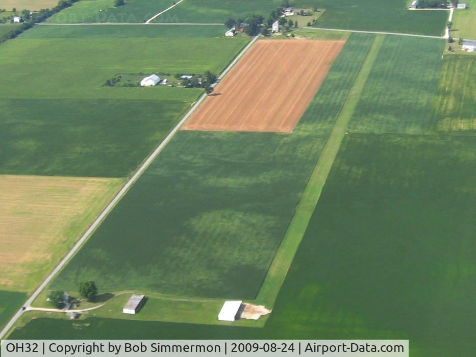 Stone Airport (OH32) - Looking north