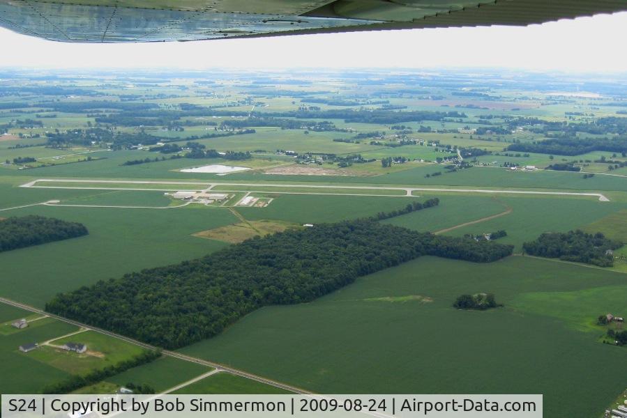 Sandusky County Regional Airport (S24) - Looking SE