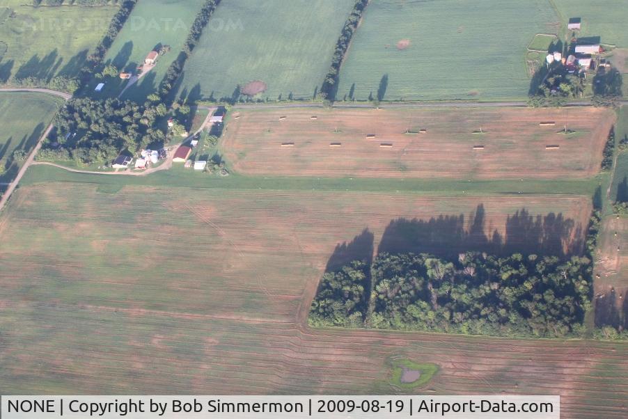 NONE Airport - Uncharded N-S farm strip at Gale and Baseline Roads - Onondaga, Michigan