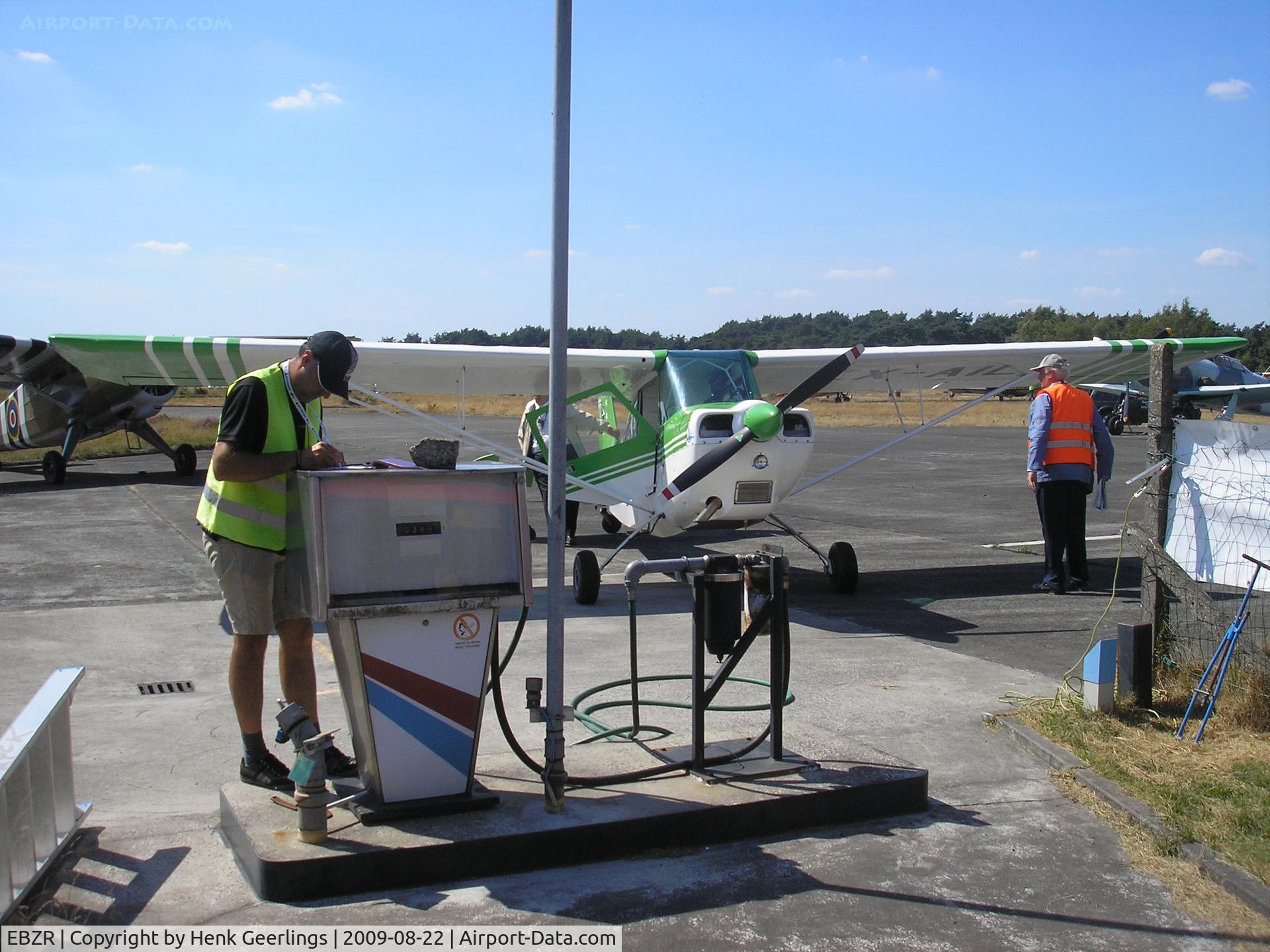 Oostmalle AB Airport, Zoersel Belgium (EBZR) - Fuel pump ; Fly In Malle Airport , 22 Aug 2009