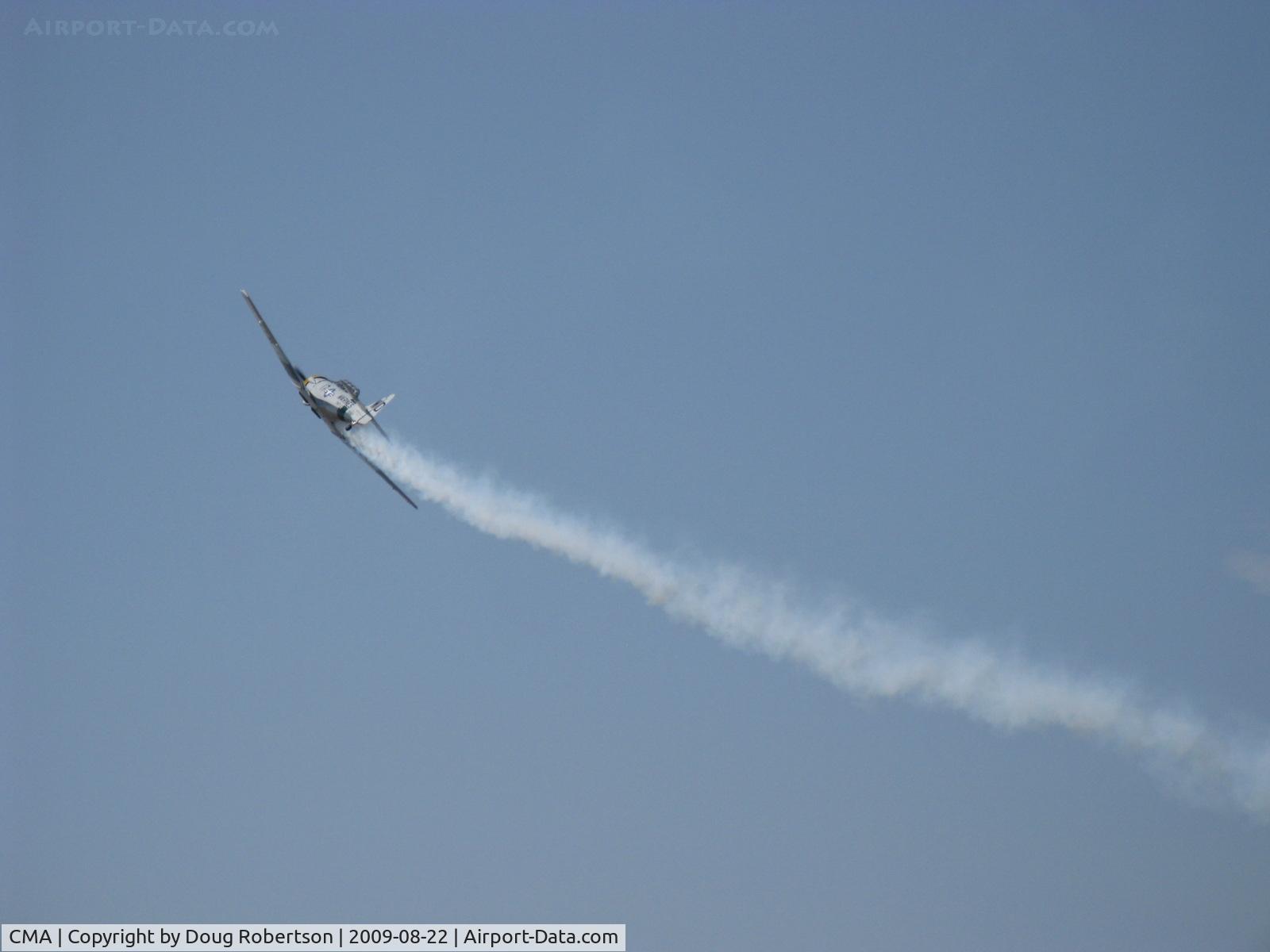 Camarillo Airport (CMA) - 'Wings Over Camarillo' Airshow 2009-airshow aircraft with smoke