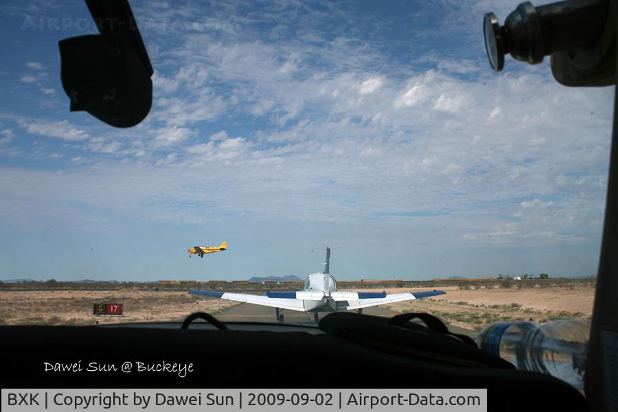 Buckeye Municipal Airport (BXK) - hold short for landing traffic