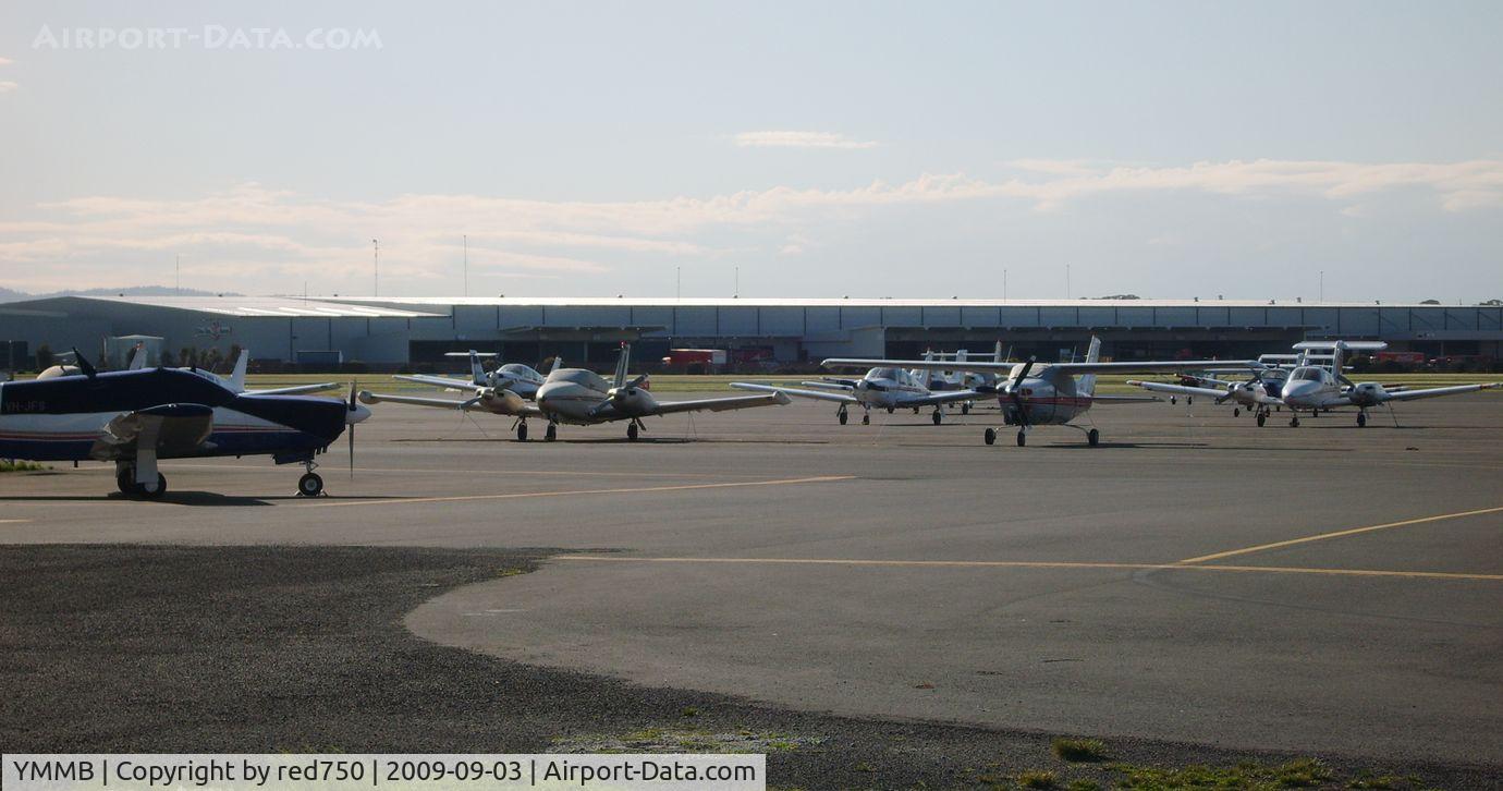 Moorabbin Airport, Moorabbin, Victoria Australia (YMMB) - Parking Apron Moorabin Airport