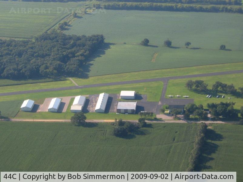 Beloit Airport (44C) - Looking south