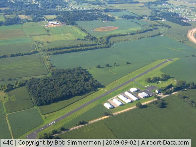Beloit Airport (44C) - Looking south