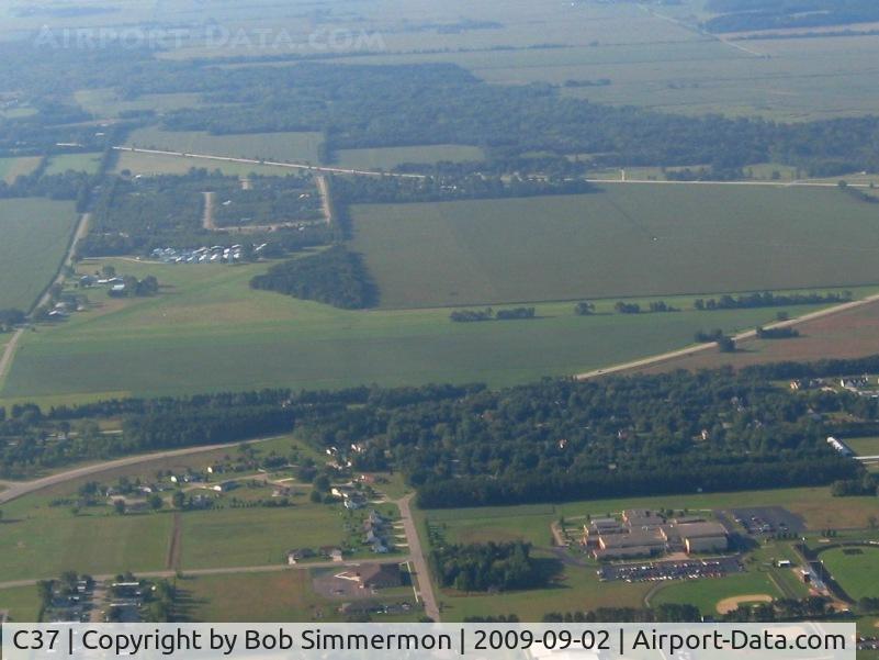 Brodhead Airport (C37) - Looking south