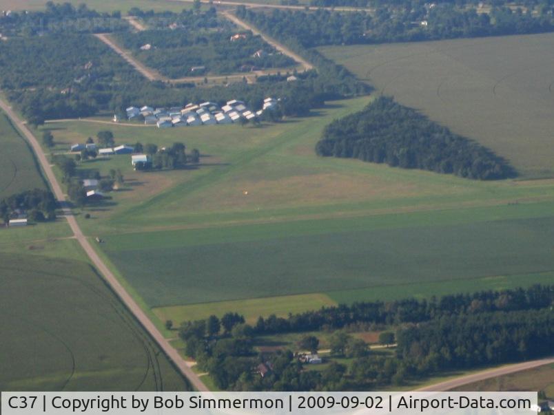 Brodhead Airport (C37) - Looking south