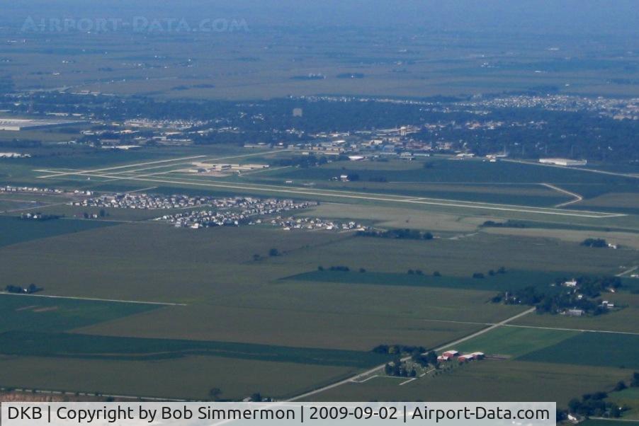 De Kalb Taylor Municipal Airport (DKB) - Looking SW