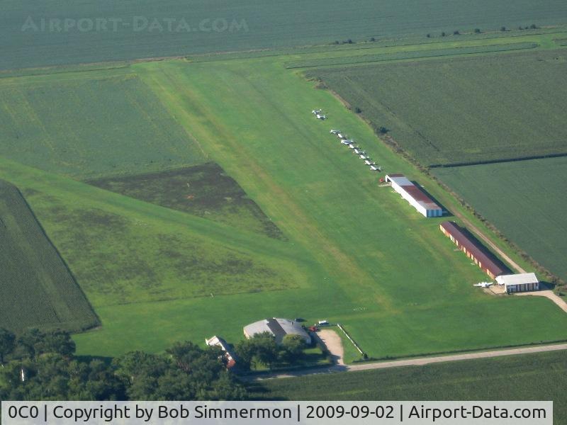 Dacy Airport (0C0) - Looking south