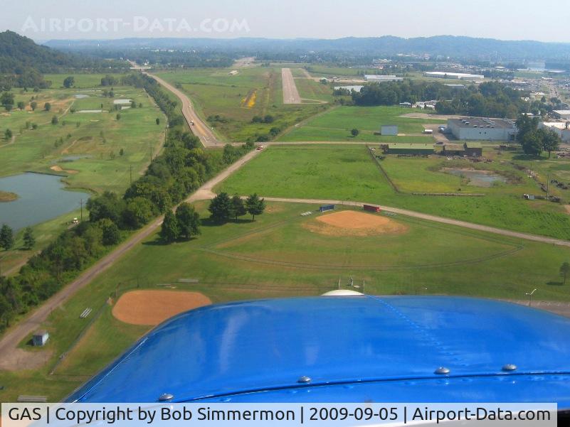 Gallia-meigs Regional Airport (GAS) - Final for RWY 5