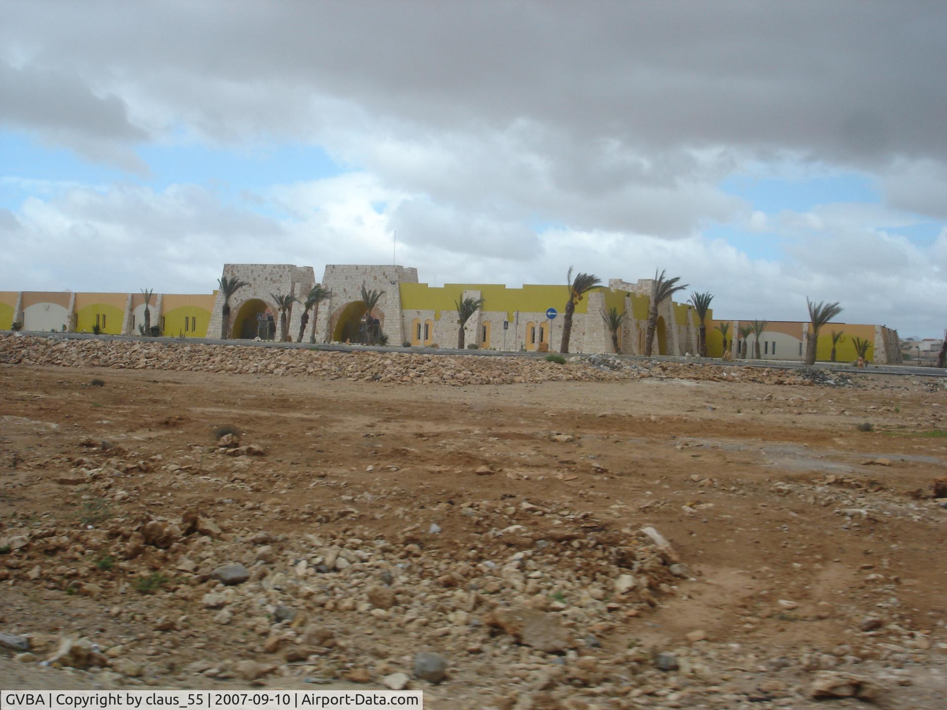 Rabil Airport, Boa Vista, Rabil Cape Verde (GVBA) - photo taken while airport was in construction