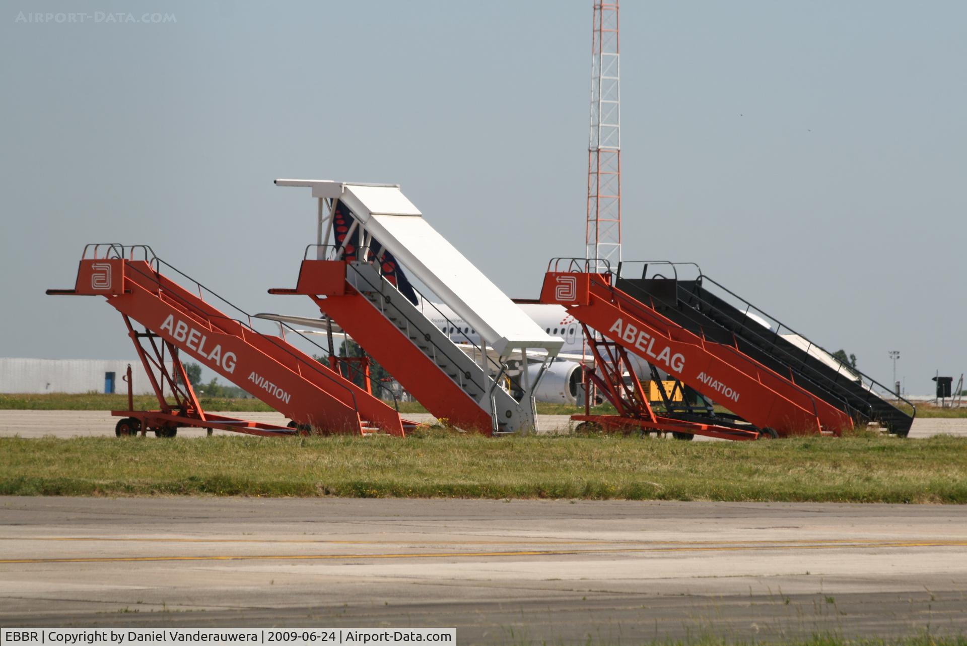 Brussels Airport, Brussels / Zaventem   Belgium (EBBR) - stored close to General Aviation apron