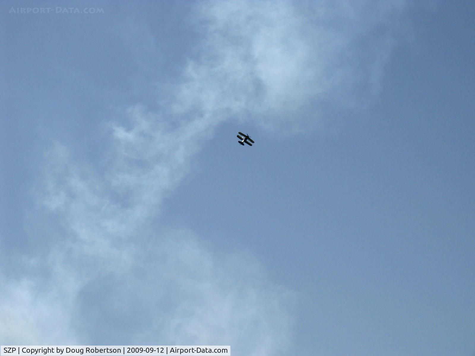 Santa Paula Airport (SZP) - Vicki Cruse Memorial-Missing Woman departs formation of aerobatic aircraft 