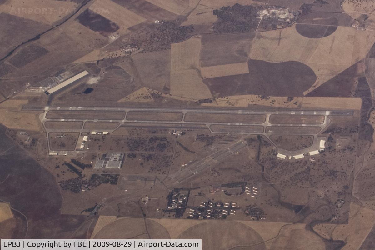 Beja Air Base Airport, Beja Portugal (LPBJ) - flying over Beja at 33000 ft.
