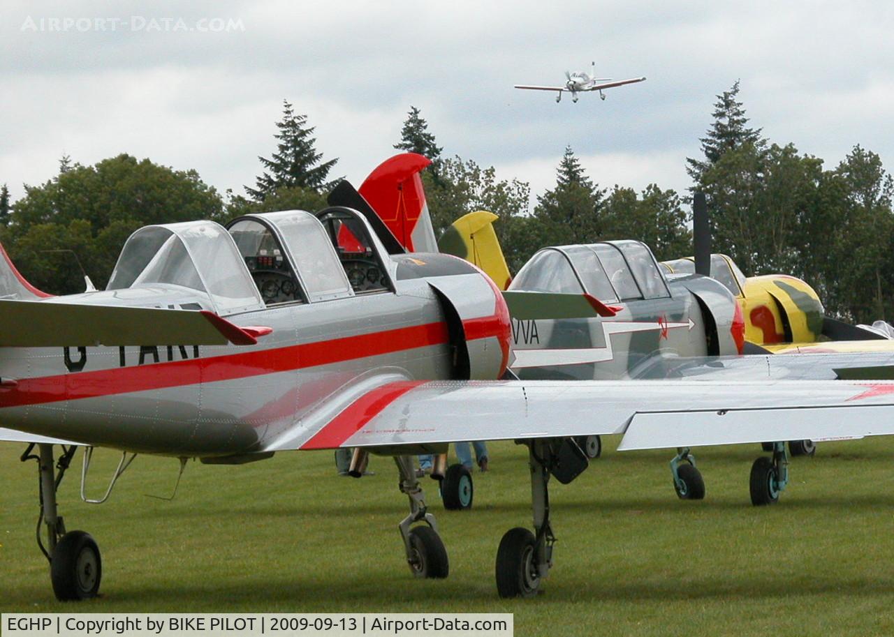 Popham Airfield Airport, Popham, England United Kingdom (EGHP) - TEAM OSPREY READY FOR START UP. POPHAM RUSSIAN AIRCRAFT FLY-IN