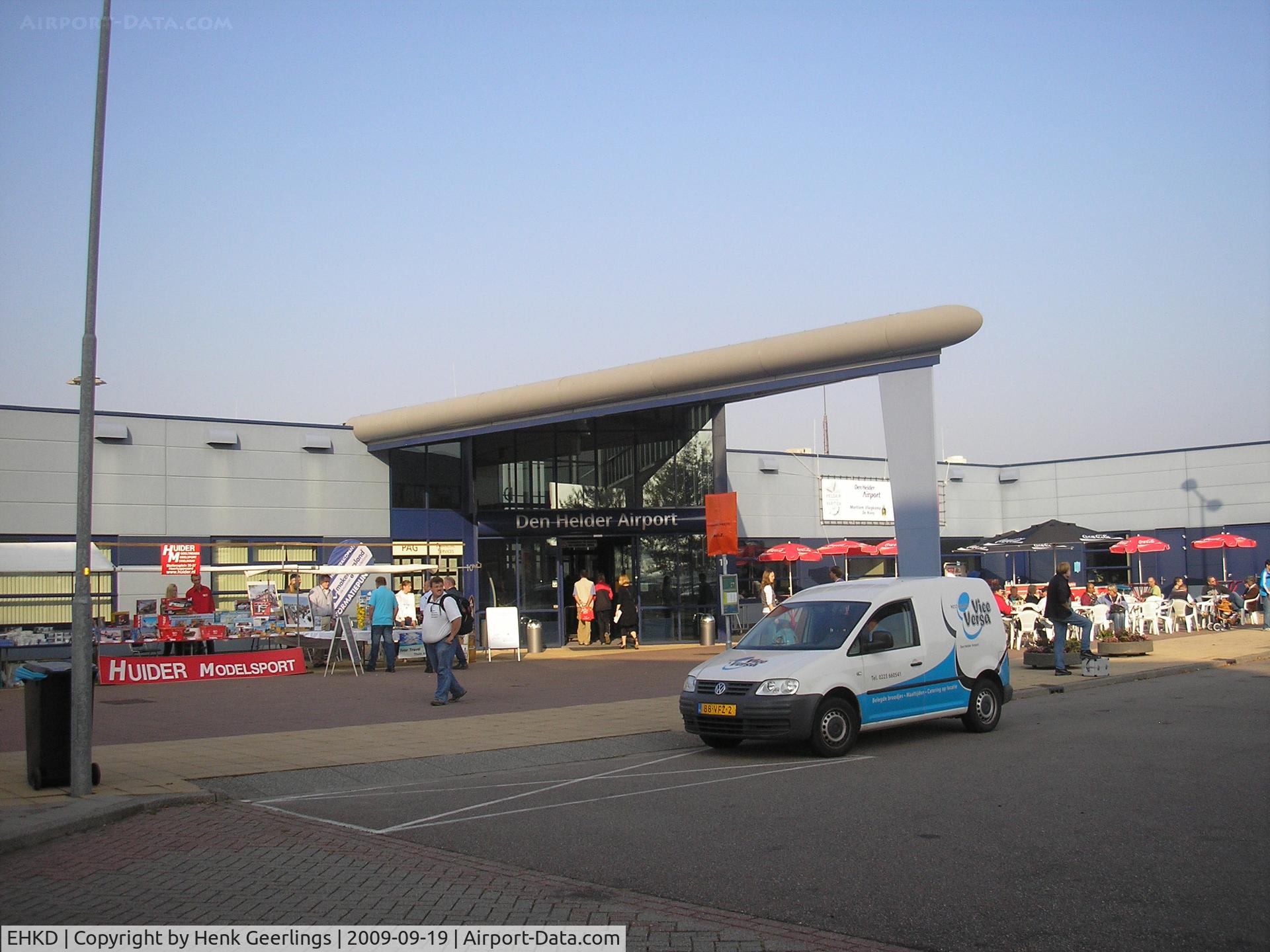 De Kooy Airport, Den Helder Netherlands (EHKD) - Den Helder Airport - Main entrance 