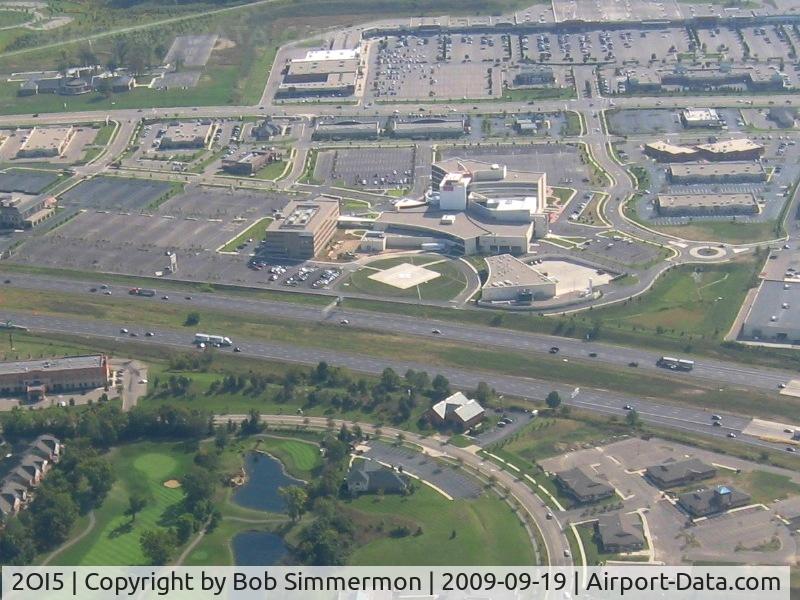University Pointe Medical Office Bldg Heliport (2OI5) - Looking east